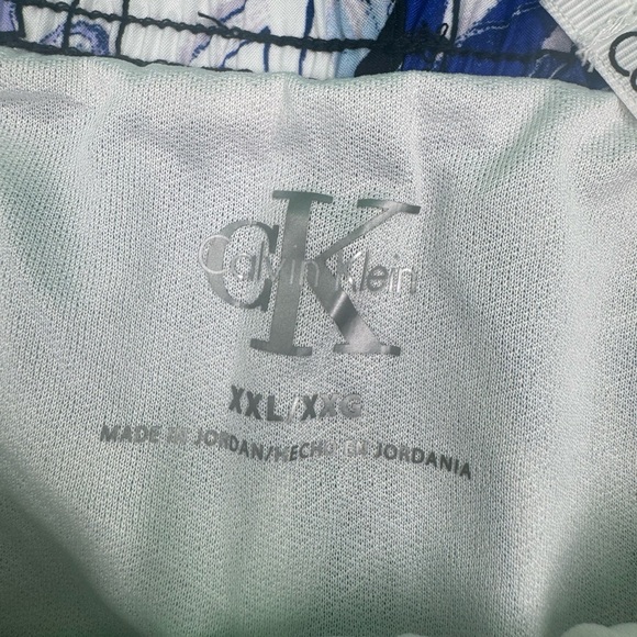 Jordan Blue and Green Athletic Shorts Lightweight Elastic‎ Waist - Picture 3 of 5